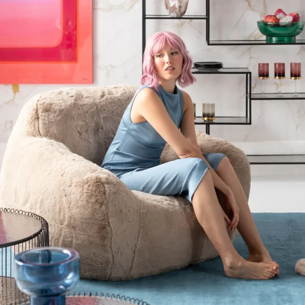 Poltrona Mika creme - KARE