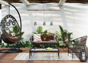POLTRONA PENDULA IBIZA - KARE