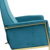 Poltrona Relax Lazy Velluto blu - KARE