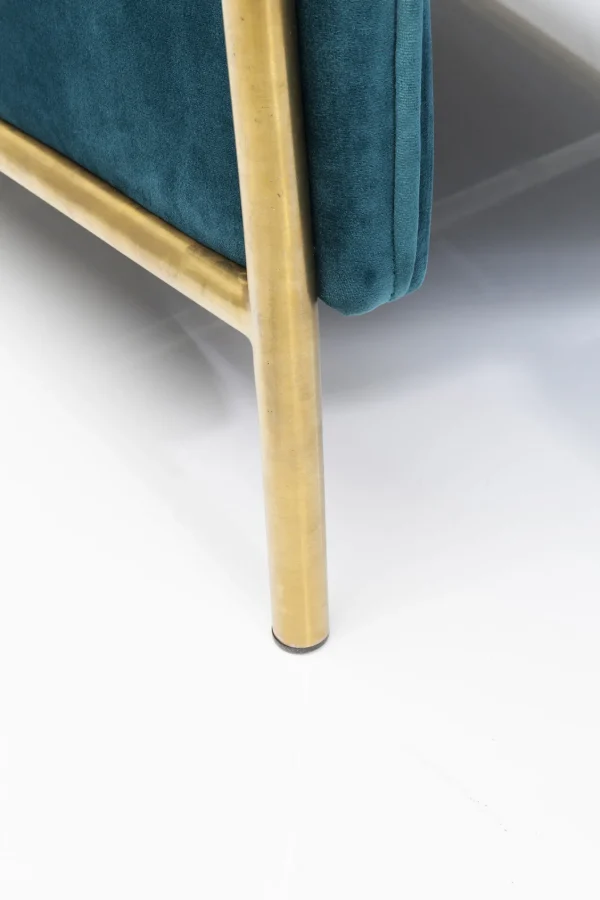 Poltrona Relax Lazy Velluto blu - KARE