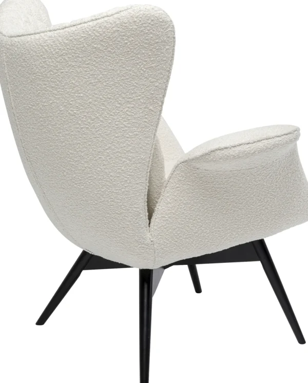 Poltrona Tudor Bouclé crema - KARE