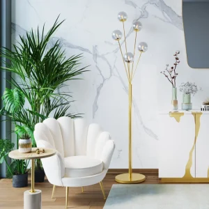 Poltrona Water Lily beige - KARE