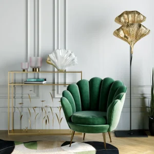 Poltrona Water Lily verde - KARE