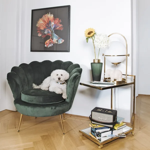 Poltrona Water Lily verde - KARE