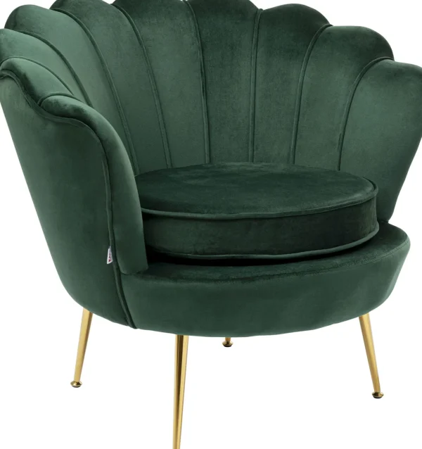 Poltrona Water Lily verde - KARE