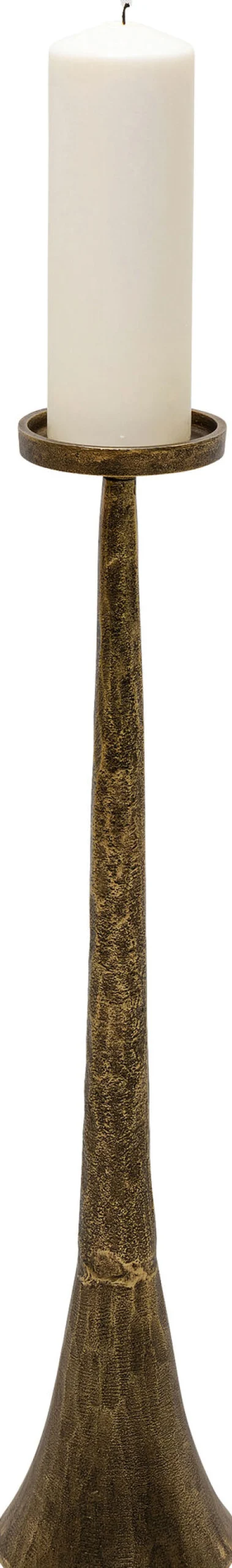 Porta candela / Candelabro "Tower" ottone antichizzato h62cm - KARE