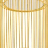 Porta vaso / fioriera "Wire Gold" 70cm - KARE