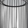 Porta vaso / fioriera "Wire Black" 70cm - KARE