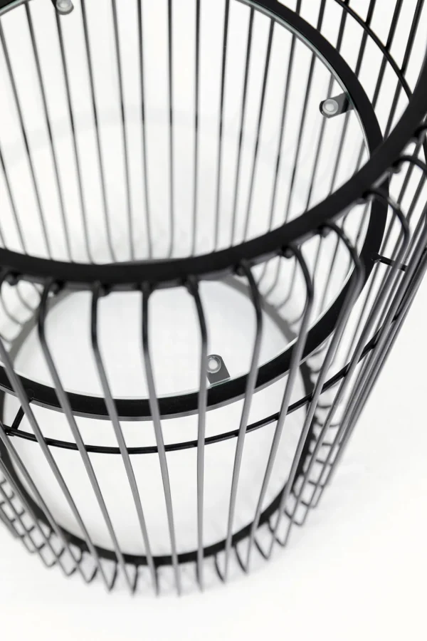 Porta vaso / fioriera "Wire Black" 70cm - KARE