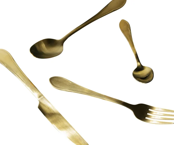 Posate Cucina oro opaco (16-pz.) - KARE