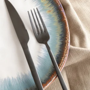 POSATE GLORIA NERO (16 PZ) - KARE