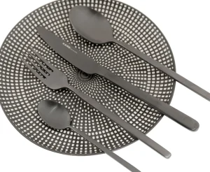 POSATE GLORIA NERO (16 PZ) - KARE