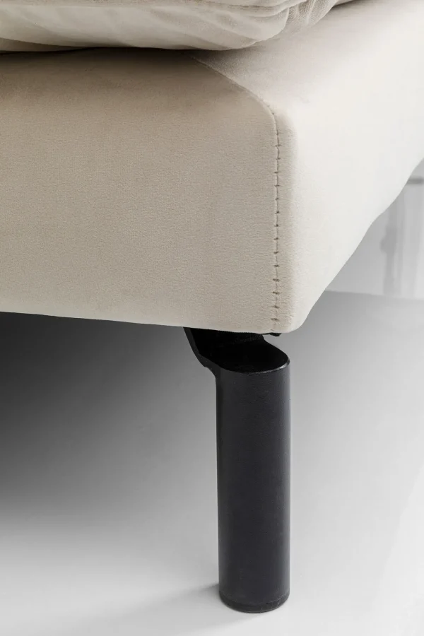 Pouf poggiapiedi "Discovery" 102x102cm crema - KARE