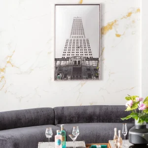 Quadro con cornice Empire State Mirror 77x130cm - KARE