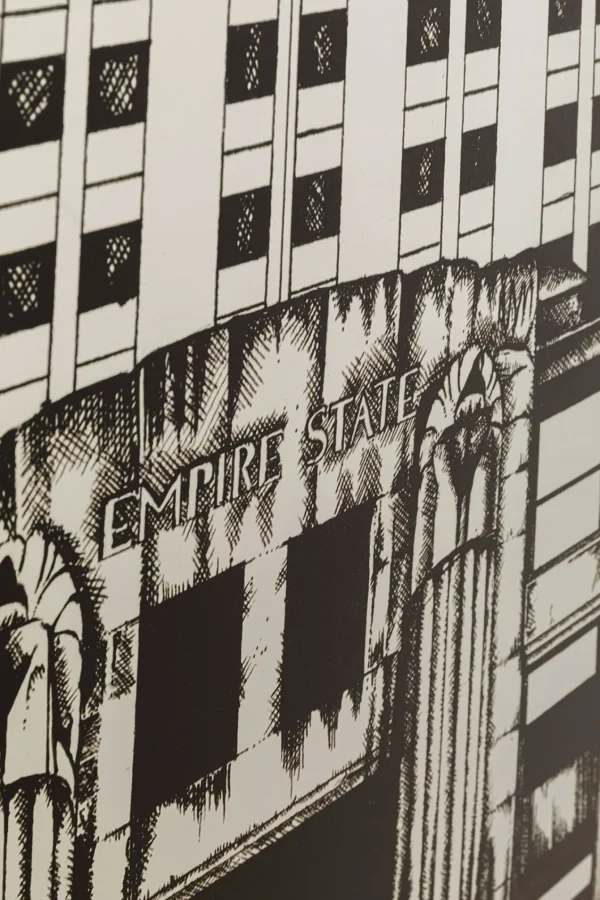 Quadro con cornice Empire State Mirror 77x130cm - KARE