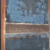 Quadro con cornice Silence blu 120x120cm - KARE