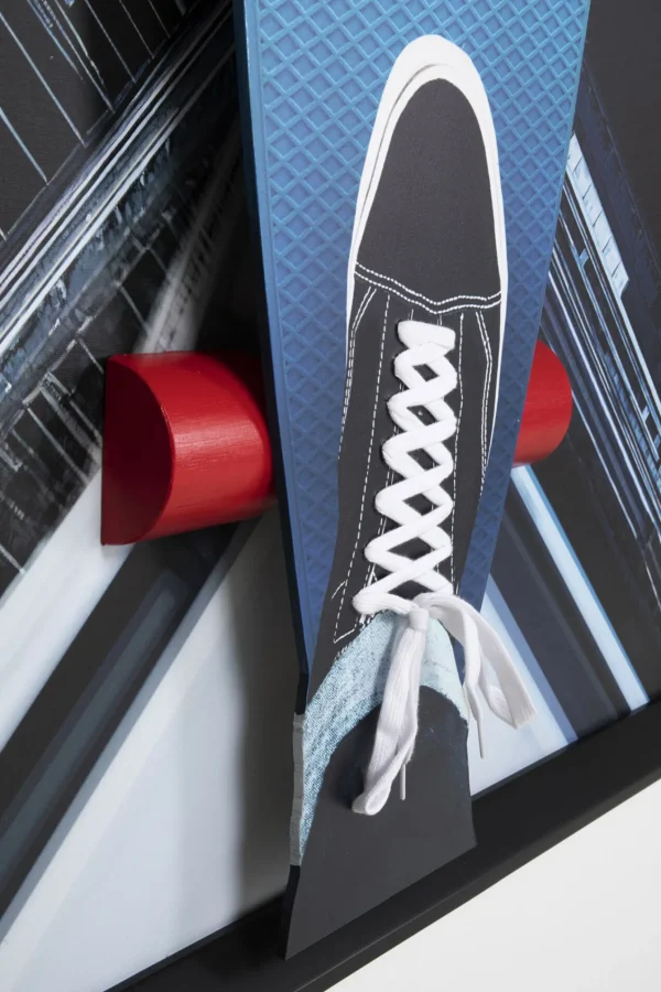 Quadro con cornice Skyline Skater 149x149cm - KARE