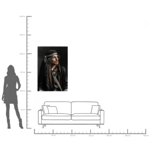 Quadro in vetro Pirate 80x120cm - KARE