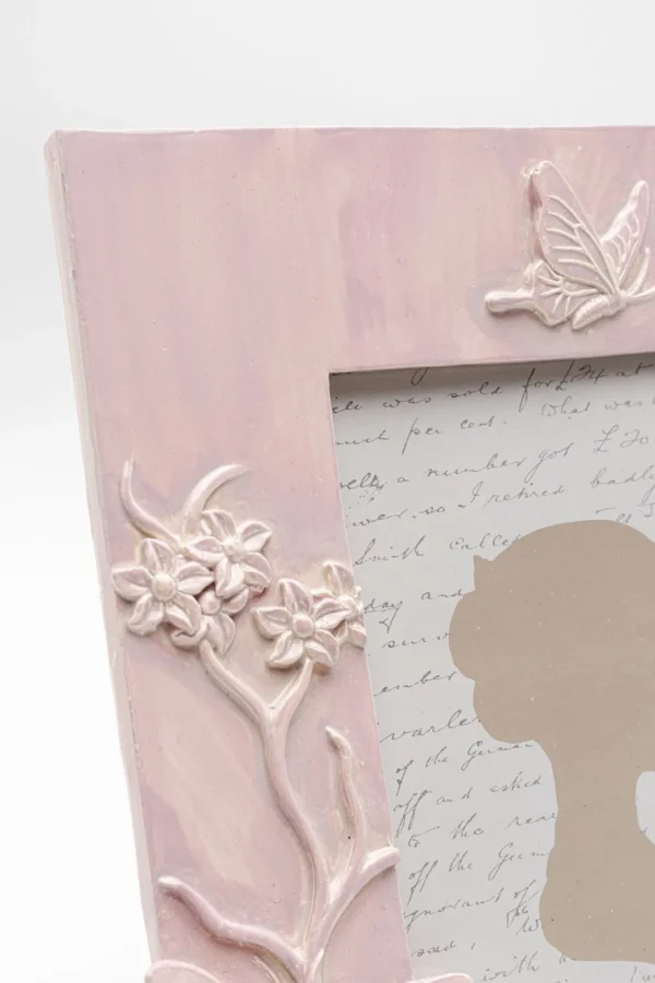 Quadro incorniciato Butterfly rosa 10x15cm - KARE
