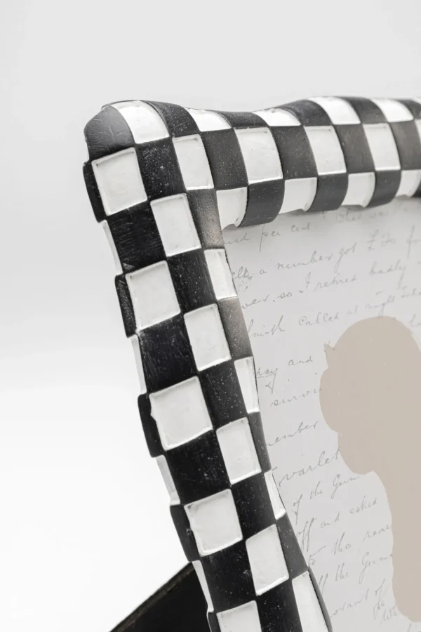 Quadro incorniciato Checker nero 13x18cm - KARE