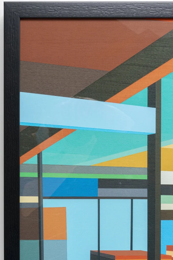 Quadro incorniciato Modern Architecture 100x80cm - KARE