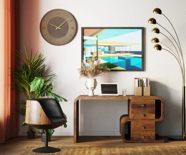 Quadro incorniciato Modern Architecture 100x80cm - KARE