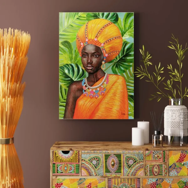 Quadro su tela African Beauty 70x100cm - KARE