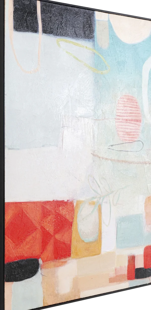 Quadro su tela Allegro Circles 120x90cm - KARE
