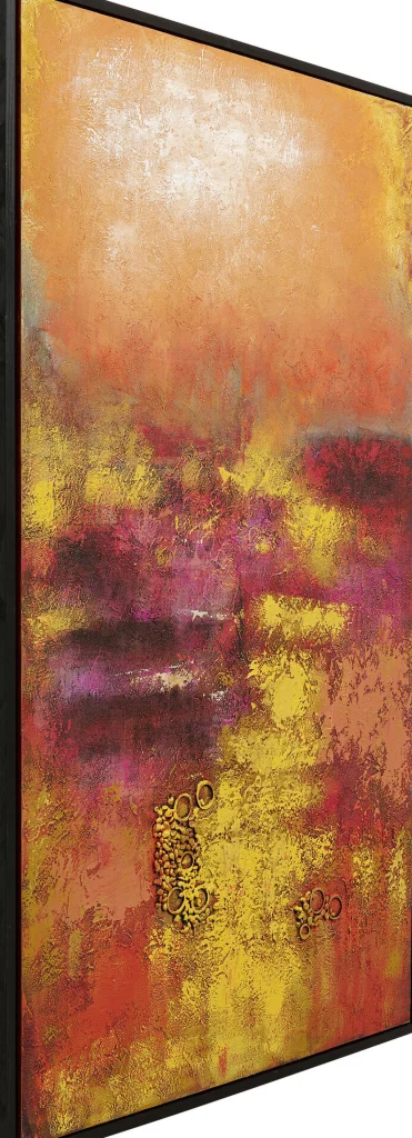 Quadro su tela Jardin rosso 125x215cm - KARE