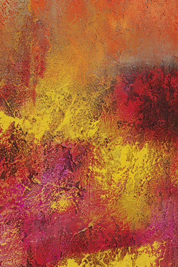 Quadro su tela Jardin rosso 125x215cm - KARE