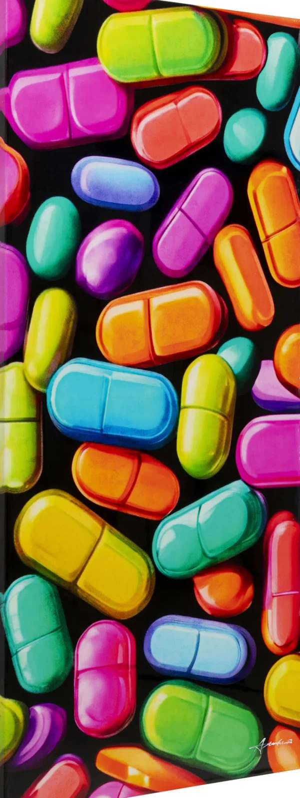 Quadro tela Pastilla Colore 70x140cm - KARE