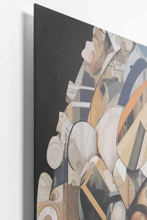 Quadro vetro 3D Art Geo Women 120x120cm - KARE