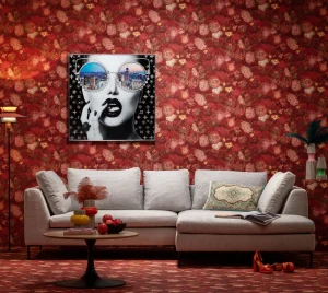 Quadro vetro NY View 120x120cm - KARE
