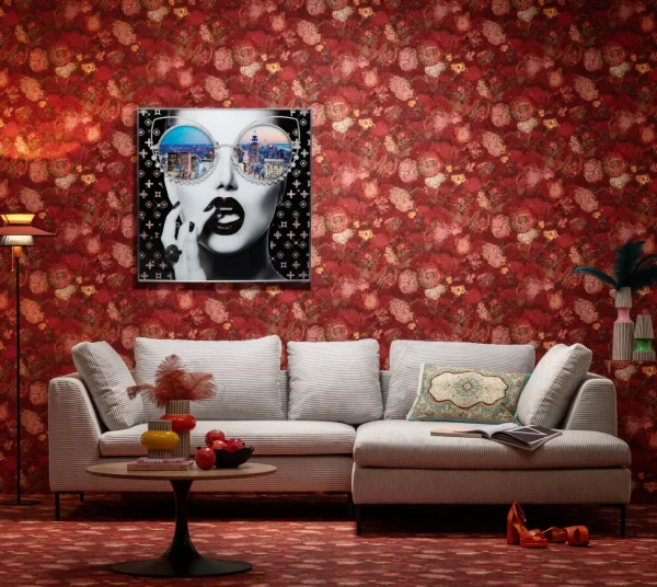 Quadro vetro NY View 120x120cm - KARE