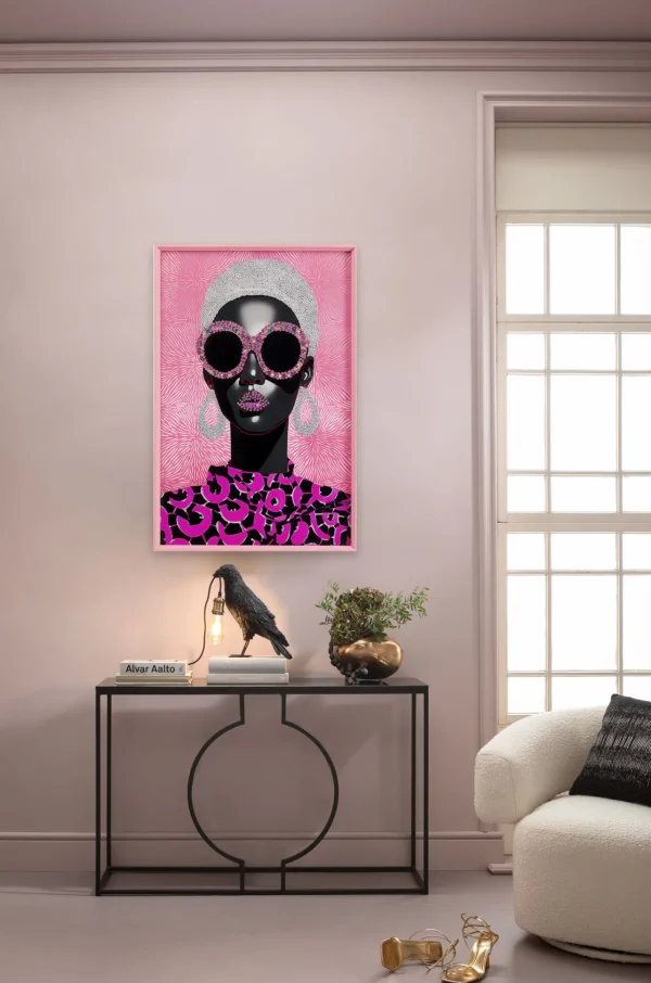 Quadro vetro Swinging Sixties 75x115cm - KARE