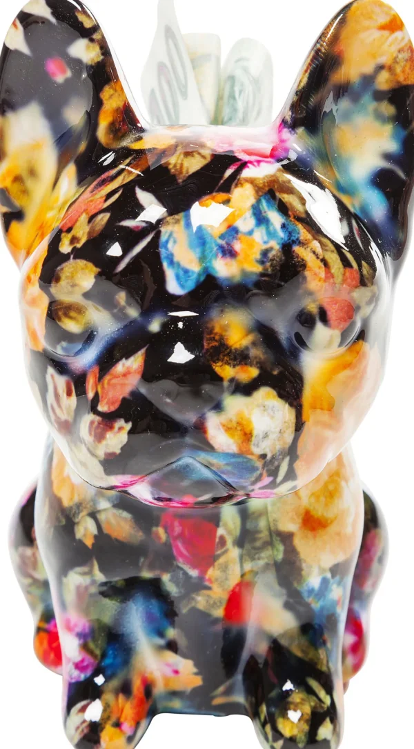 Salvadanaio Dog Fiore 12cm assortiti (4 pezzi) - KARE