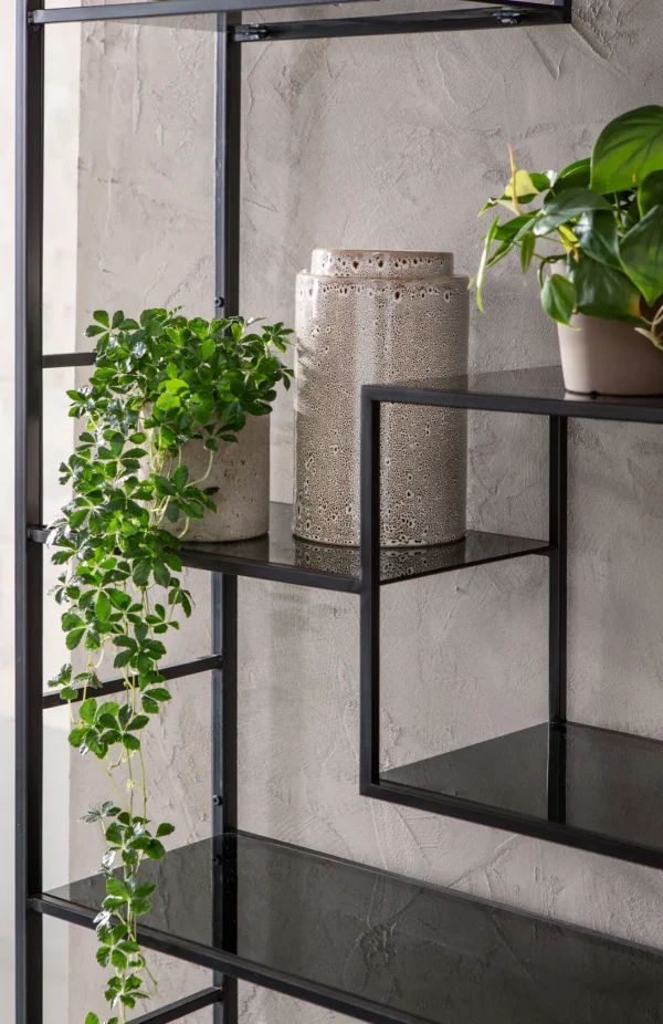 SCAFFALE LOFT NERO 195X115 - KARE