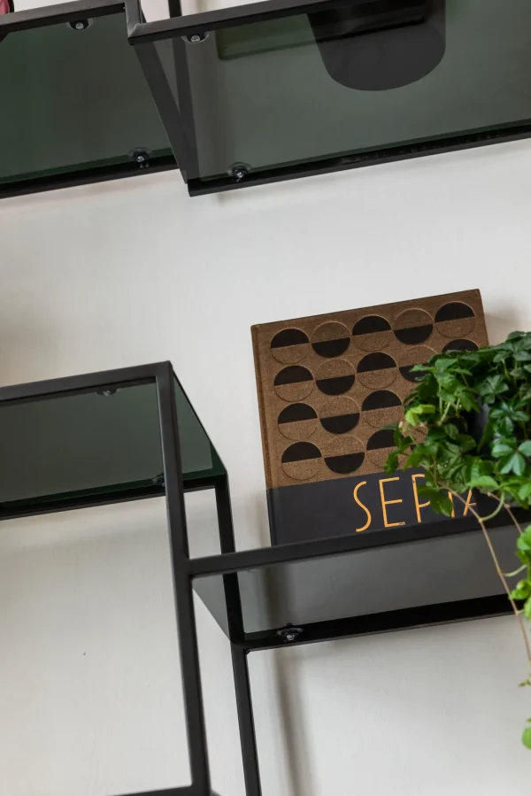 SCAFFALE LOFT NERO 195X115 - KARE