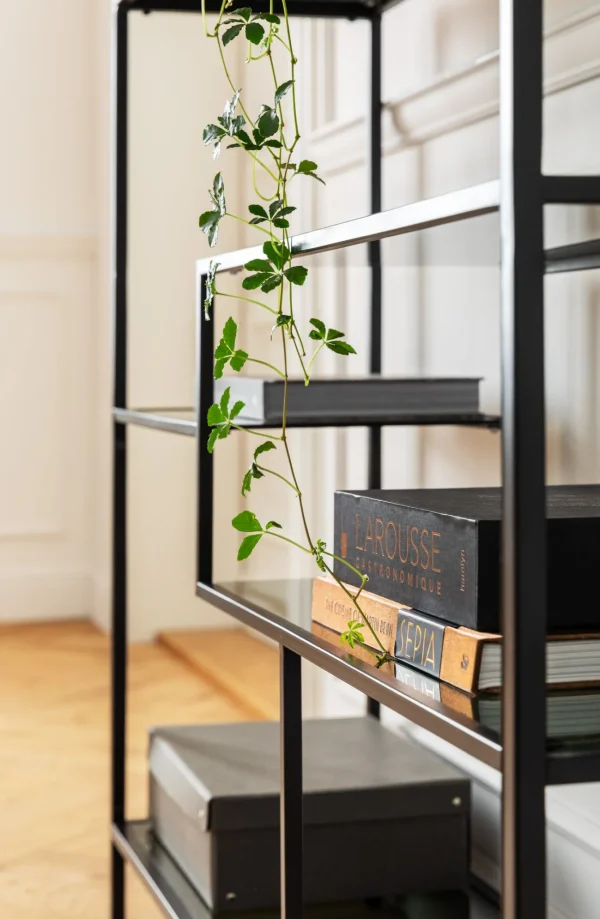 SCAFFALE LOFT NERO 195X115 - KARE