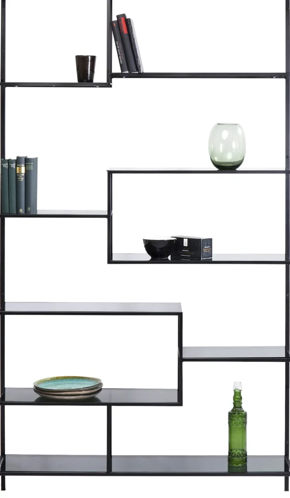 SCAFFALE LOFT NERO 195X115 - KARE