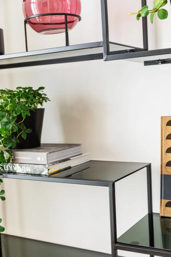 SCAFFALE LOFT NERO 195X115 - KARE