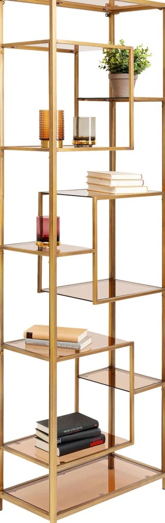 Scaffale Loft oro 60x195cm - KARE