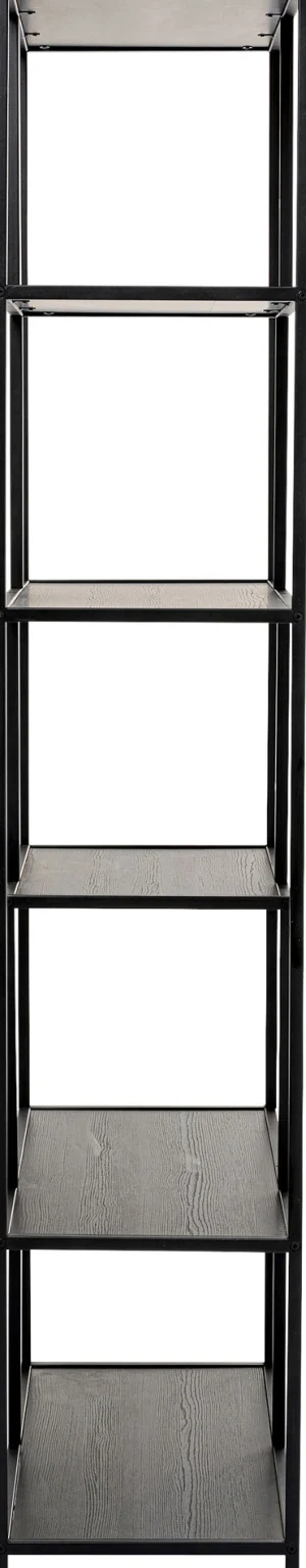 Scaffale Loftie nero 77x185cm - KARE