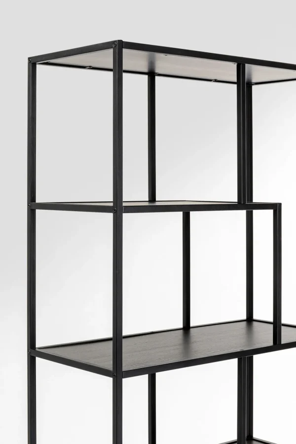 Scaffale Loftie nero 77x185cm - KARE