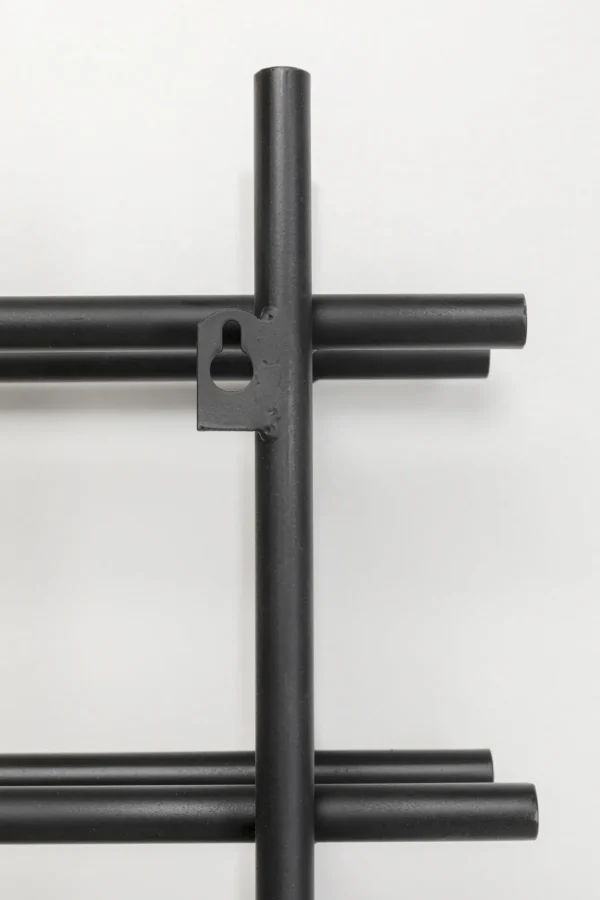 Scaffale portabottiglie Cape Town nero 45x68cm - KARE