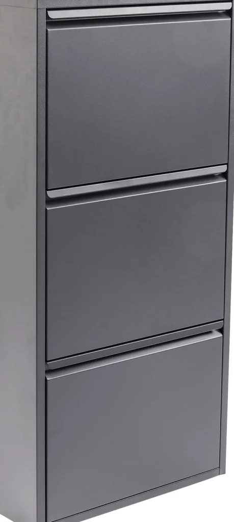 Scarpiera Caruso 3 Antracite (Mailorder) - KARE