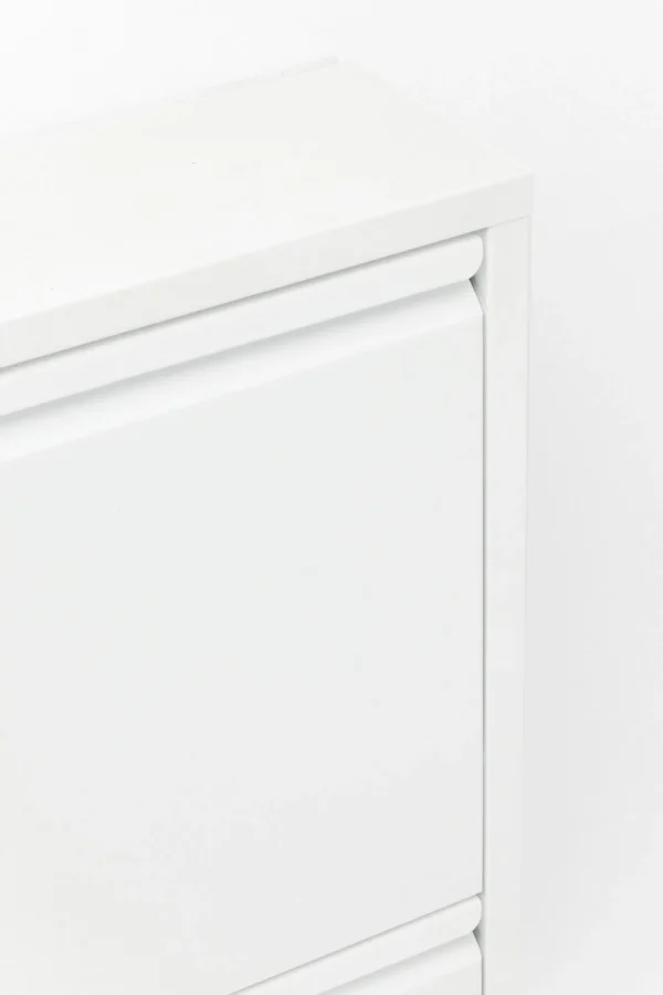Scarpiera Caruso 3 Bianco (MAILORDER) - KARE