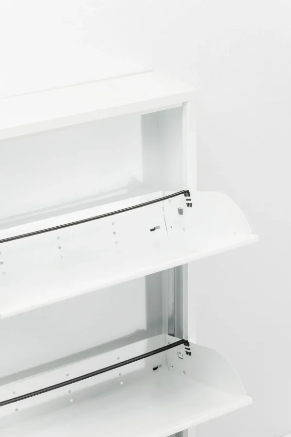 Scarpiera Caruso 3 Bianco (MAILORDER) - KARE