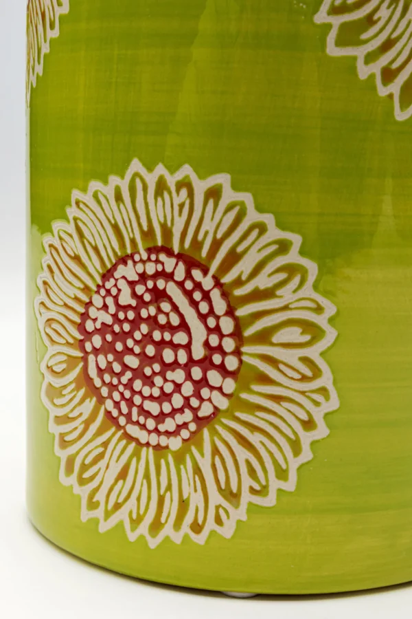 Scatola deco Big Bloom verde 27cm - KARE