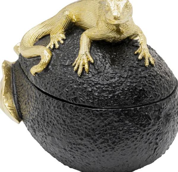 Scatola decorativa Avocado Lizard 15cm - KARE
